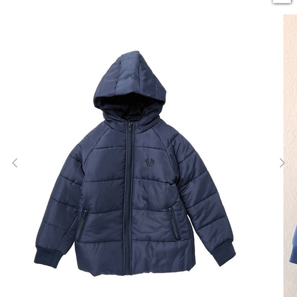 NWT True Religion Boys Puffer $120 Jacket - Picture 1 of 15